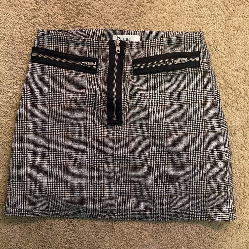 Seek the Label plaid skirt